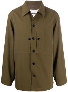 Jil Sander куртка-рубашка на пуговицах