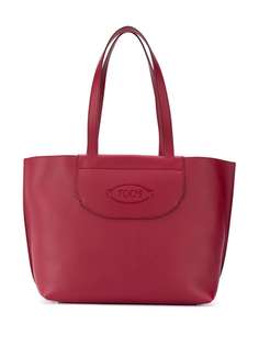 Tods сумка-шопер среднего размера с тисненым логотипом Tod`S