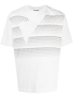 Emporio Armani футболка с принтом