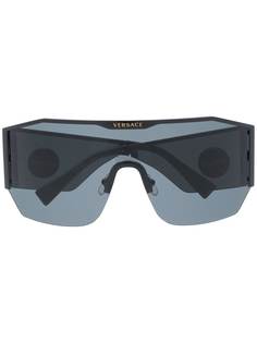 Versace Eyewear солнцезащитные очки с декором Medusa