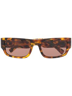 Versace Eyewear солнцезащитные очки с декором Medusa