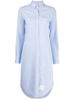 Thom Browne платье-рубашка длины миди
