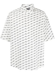 Balenciaga рубашка оверсайз с логотипом