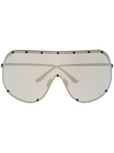Rick Owens солнцезащитные очки в массивной оправе
