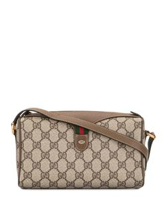 Gucci Pre-Owned сумка через плечо Shelly с логотипом GG