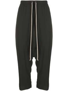 Rick Owens укороченные спортивные брюки