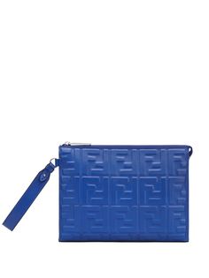Fendi клатч с логотипом