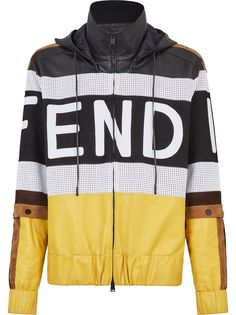 Fendi куртка с логотипом
