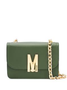 Moschino сумка через плечо с логотипом