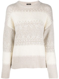 Peserico свитер Kashmir в полоску