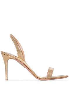 Aquazzura босоножки So Nude 85