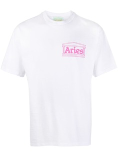 Aries футболка с короткими рукавами и логотипом