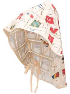 Bode шляпа Tobacco Flag с завязками