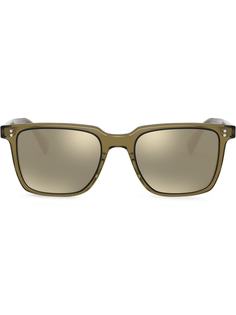 Oliver Peoples солнцезащитные очки Lachman в квадратной оправе