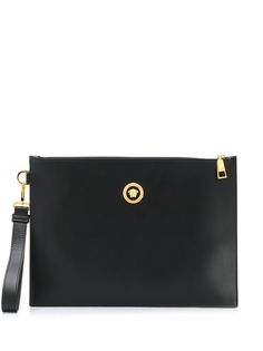 Versace клатч с декором Medusa