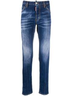 Dsquared2 джинсы кроя слим с эффектом потертости