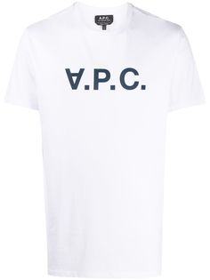 A.P.C. футболка с логотипом