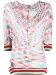 Missoni Pre-Owned джемпер 1990-х годов с открытыми плечами