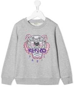 Kenzo Kids толстовка с вышивкой