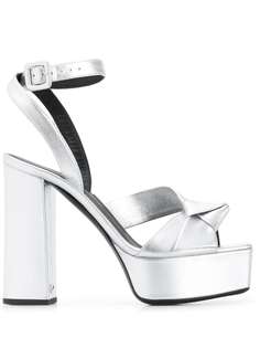 Giuseppe Zanotti босоножки на платформе с узлом