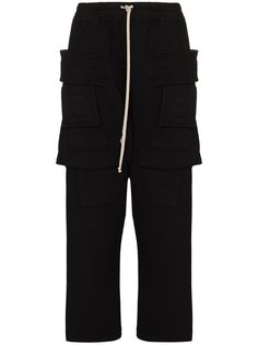 Rick Owens DRKSHDW брюки карго Creatch