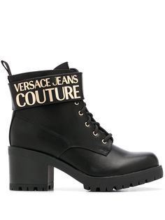 Versace Jeans Couture ботильоны с логотипом