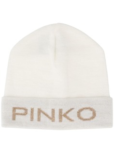 Pinko шапка бини с жаккардовым логотипом