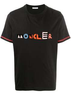 Moncler футболка с короткими рукавами и логотипом