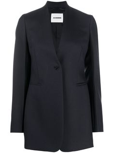 Jil Sander короткое однобортное пальто
