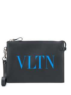 Valentino Garavani клатч с логотипом VLTN