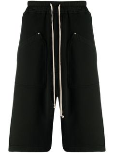 Rick Owens DRKSHDW спортивные шорты с кулиской