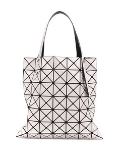 Issey Miyake сумка-тоут с геометричным принтом