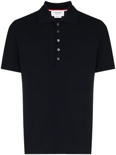 Thom Browne рубашка поло с полосками 4-Bar