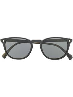 Oliver Peoples солнцезащитные очки в круглой оправе