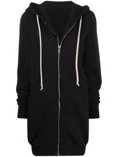 Rick Owens DRKSHDW длинное худи на молнии