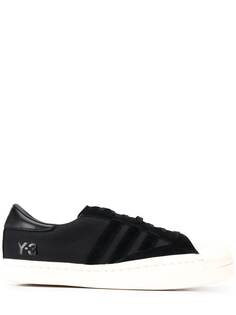 Y-3 кроссовки с контрастной отделкой
