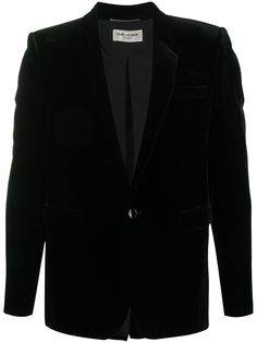 Saint Laurent вельветовый пиджак