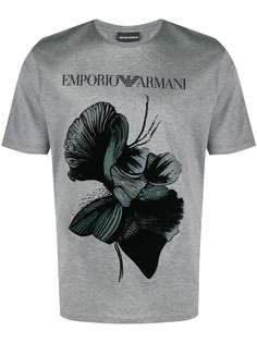 Emporio Armani футболка с графичным принтом