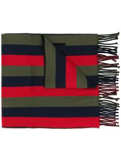 Gucci шарф в полоску
