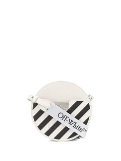 Off-White сумка через плечо с диагональными полосками
