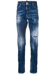 Dsquared2 джинсы с эффектом потертости