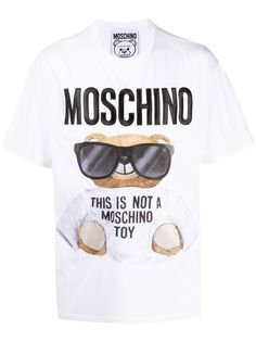 Moschino футболка с принтом