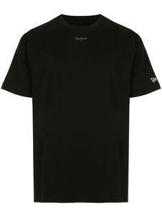 Yohji Yamamoto футболка с вышитым логотипом