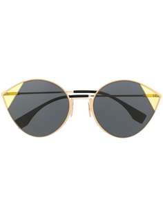Fendi Eyewear солнцезащитные очки в двух тонах