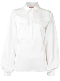 Manning Cartell рубашка на пуговицах с рукавами-колокол