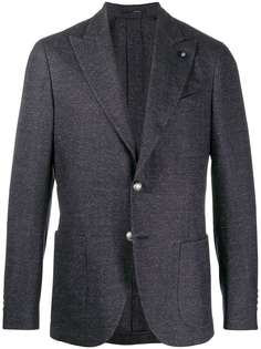 Lardini однобортный пиджак узкого кроя