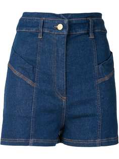 Manning Cartell джинсовые шорты с завышенной талией