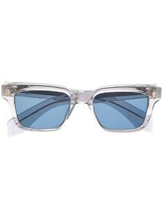 Jacques Marie Mage солнцезащитные очки в прозрачной оправе