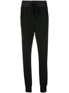 Ann Demeulemeester брюки кроя слим с кулиской