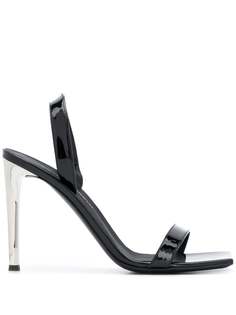Giuseppe Zanotti босоножки на высоком каблуке с ремешком на пятке